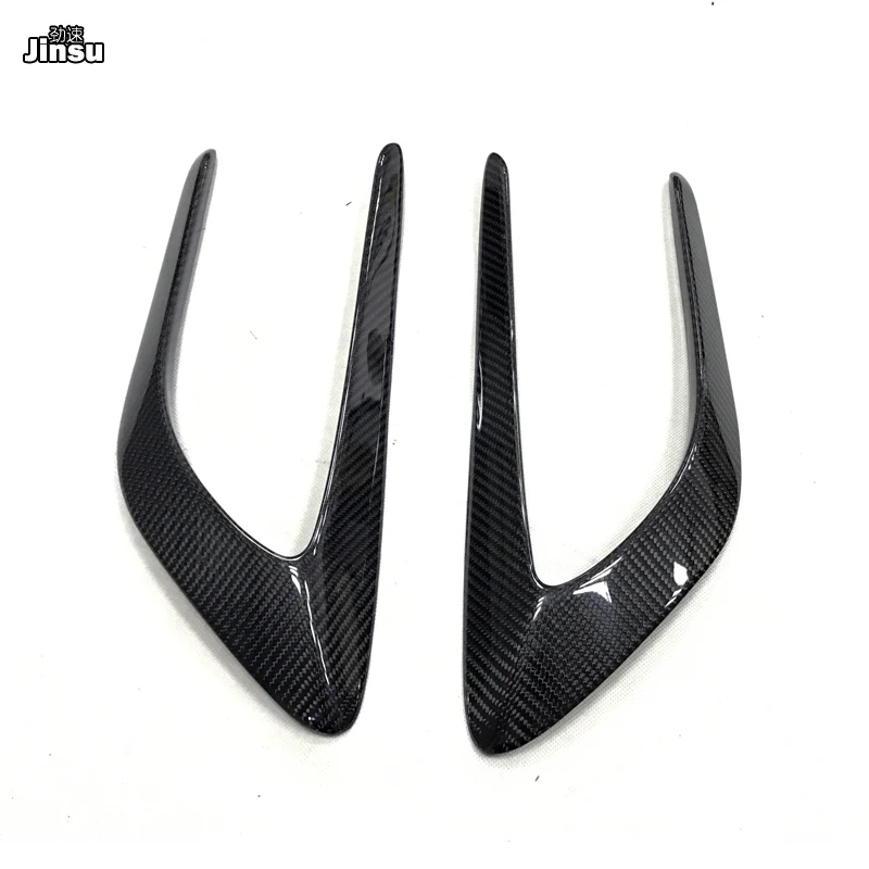 Передние крылья декоративная отделка боковые скобы углеродное волокно для Mercedes