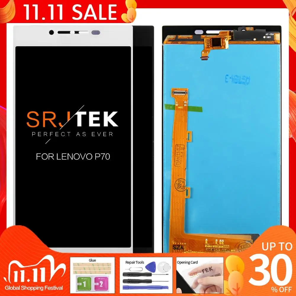 5 0 ''Оригинальный ЖК-экран для LENOVO P70 сборочного узла сенсорного экрана