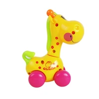 1pcs random color cute cartoon animal giraffe clockwork wind up baby toys kid child birthday gift