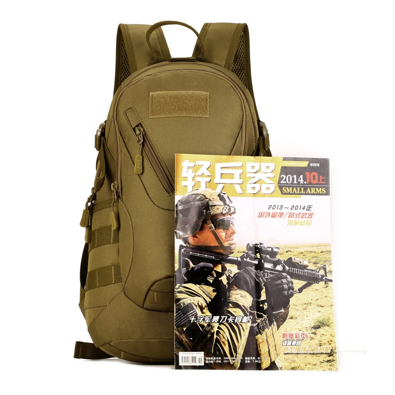 20L удобный военный рюкзак для фанатов мужской водонепроницаемый Камуфляжный