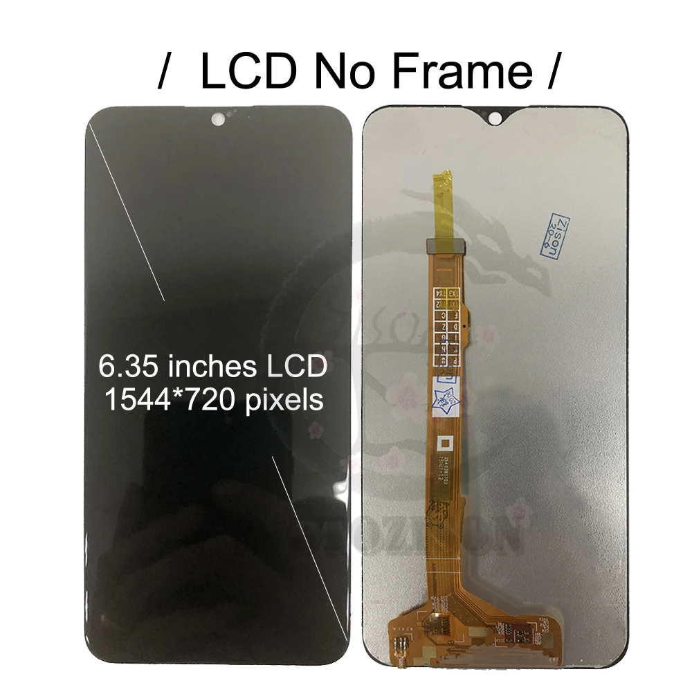 Kup LCD Z Ramką Do Vivo Y11 Y17 Y15 Y12 Y3 2019 Wyświetlacz LCD Ekran Dotykowy Digitizer Montaż 1902 1904 1906 Wymiana Wyświetlacza