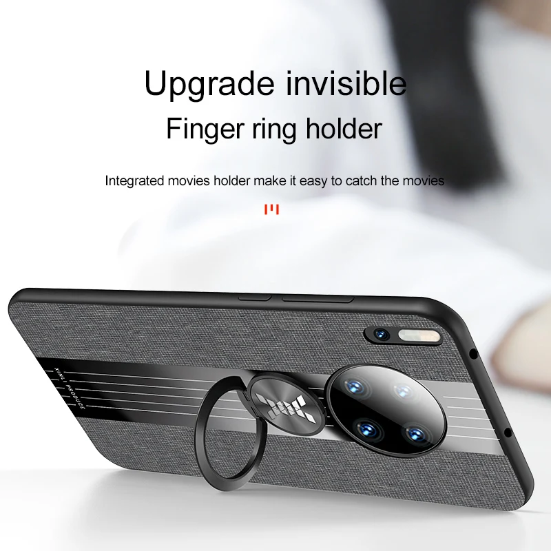 Luxury Magnetic Car Holder Case For Huawei Mate 20 30lite Mirror Phone Cover p20 30 Nova 3 4 5I Shockproof Coque Capa | Мобильные