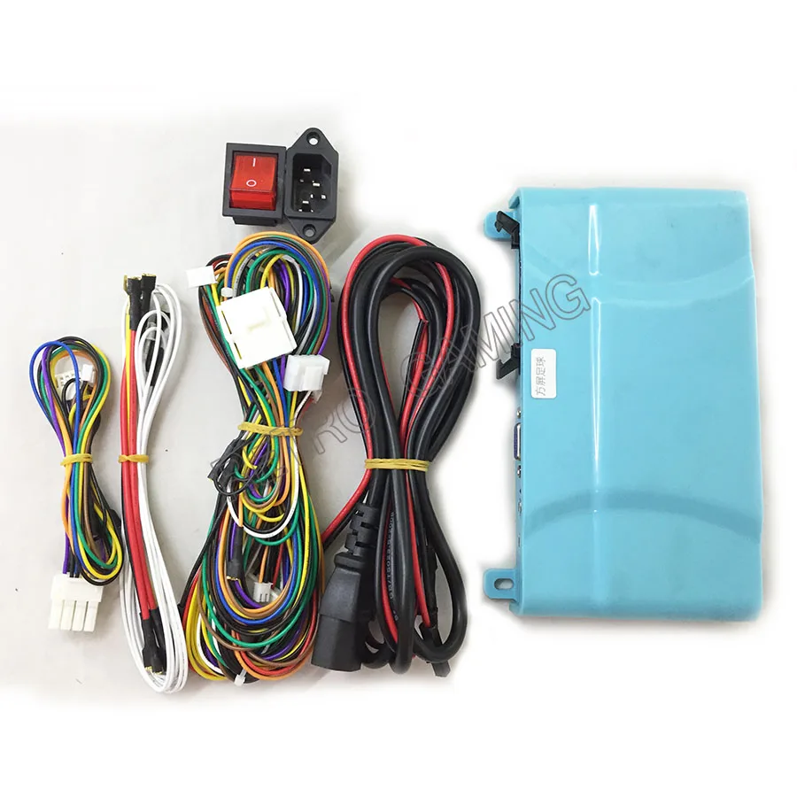 

Kung Fu Football Race against time Arcade Game Parkour Game motherboard with wires cable for DIY Video Game Machine
