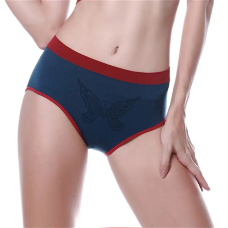 Balight женские удобные бесшовные хлопковые спортивные трусы трусики нижнее белье 6