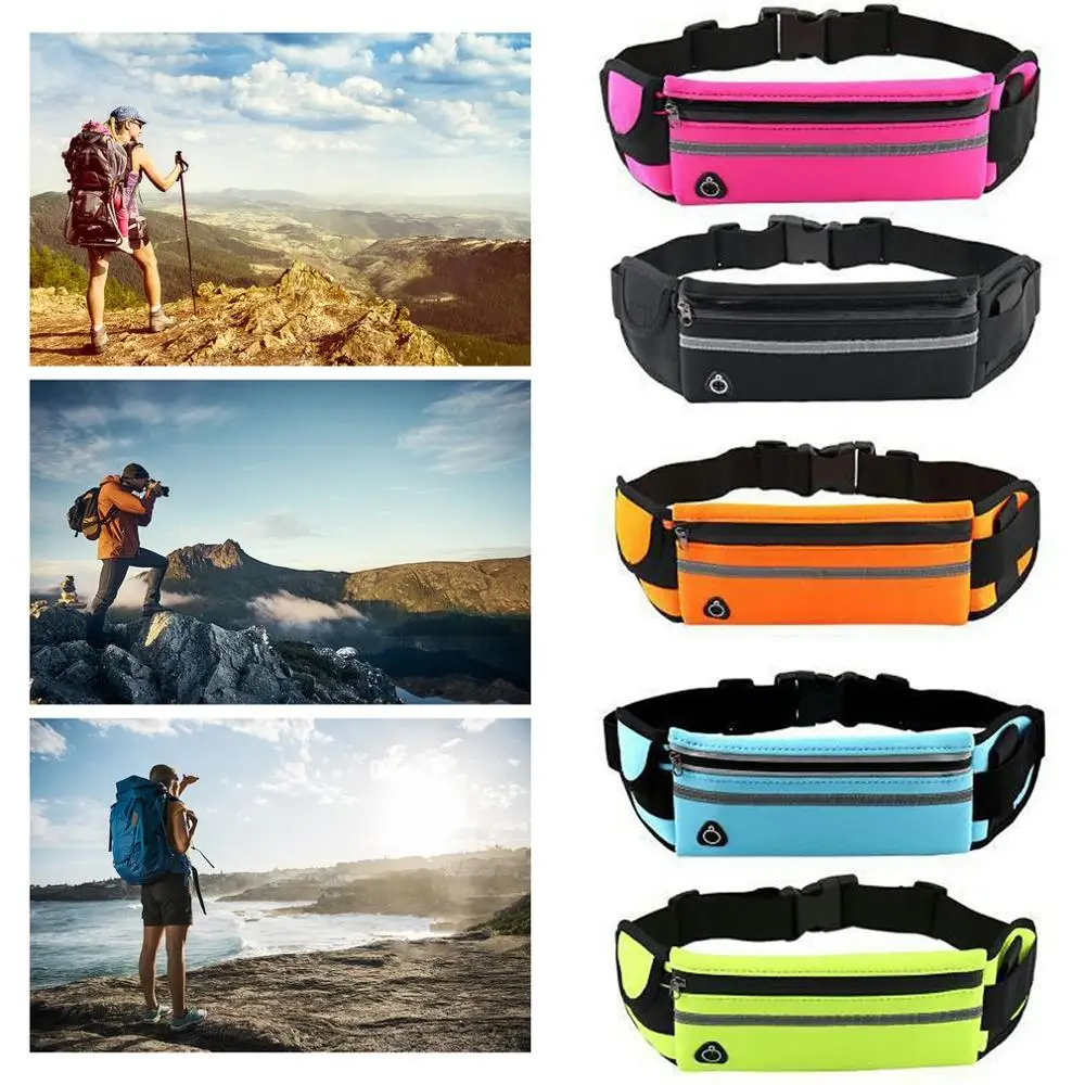 

Outdoor Sport Belt Zak Fles Water Zakken Fitness Running Leisure Zakken Waterdicht Anti-Diefstal Mobiele Telefoon Zakken