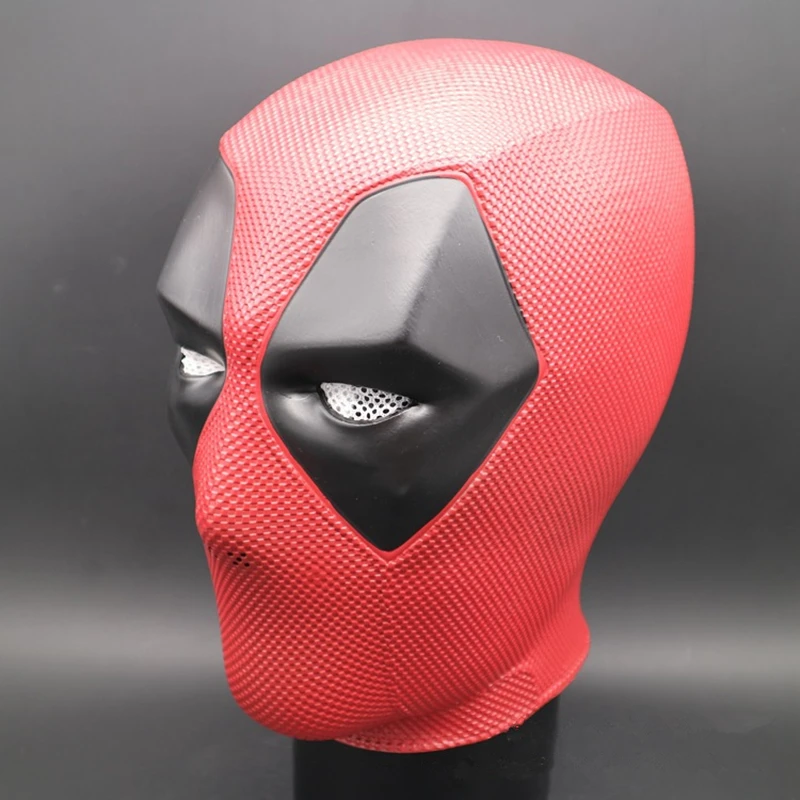 Новый бассейн Дэдпул латексная маска держать над головой красные маски Косплей