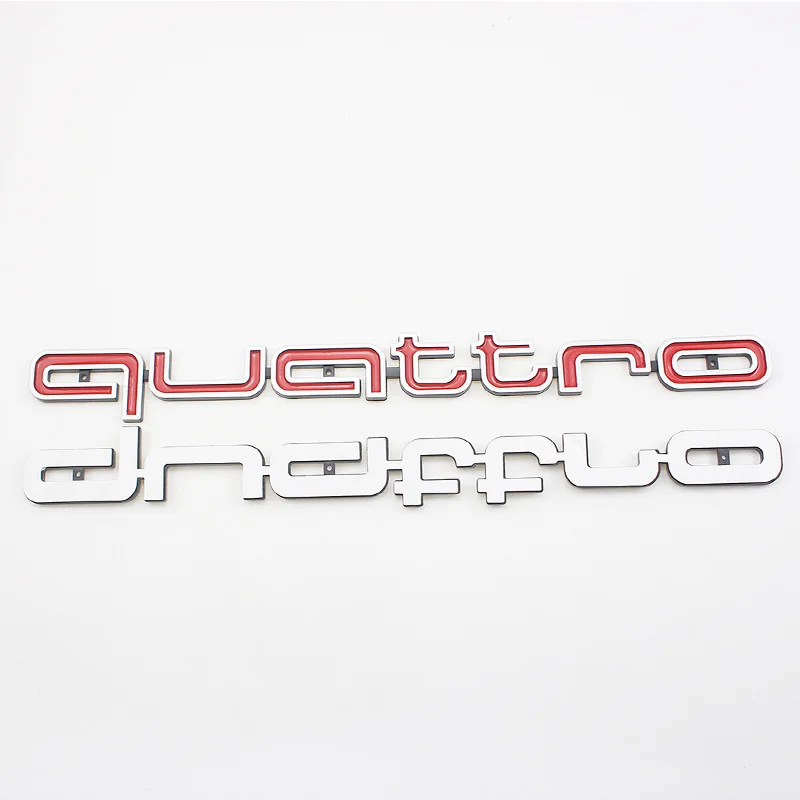 3d-наклейки Quattro для Audi Sline Quattor Badge A3 A4 A5 A6 A7 A8 Q3 Q5 Q7 S3 S4 S5 S6 RS3 RS4 | Автомобили и