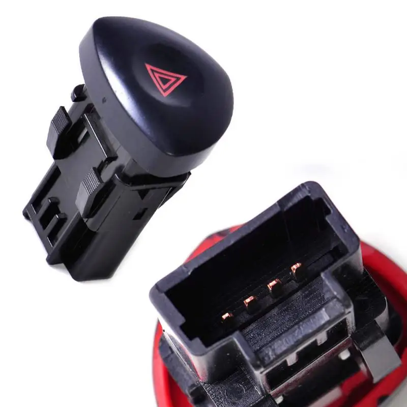 

Warning Switch Button For Renault Clio II Hatchback 2001-2003 2005 2006 8200442723 82000060036 Emergency Hazard Lights