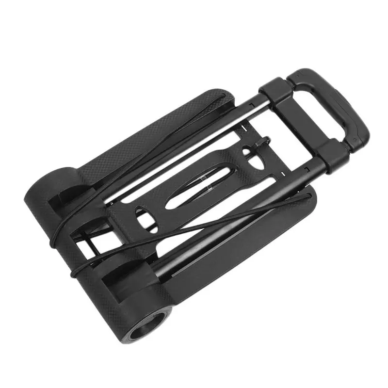 Складная багажная корзина 40 кг из алюминиевого сплава складная тележка