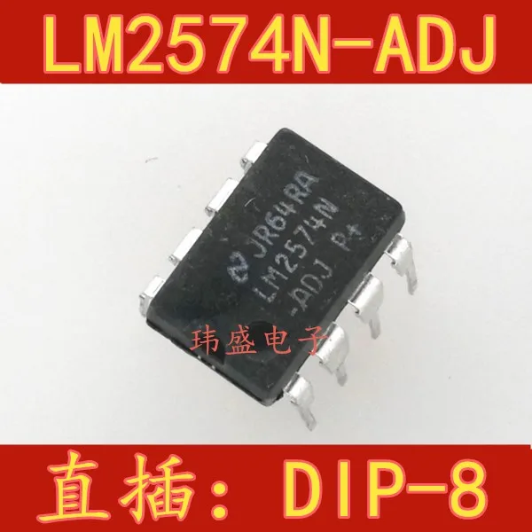 

(5Pcs/Lot) LM2574N-ADJ 2574-ADJ ADC0832 ADC0832CCN AD6C311 6C311 ADS1286P AD586 AD586KN AD586JN DIP-8