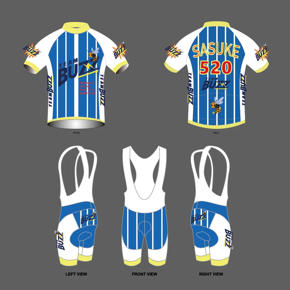 Высококачественная одежда для велоспорта на заказ комплект из джерси и гелевых