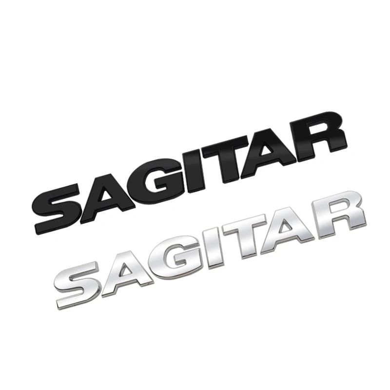 

3D Glossy Black Chrome Silver ABS TDI TSI Logo Emblem Badge Decal Car Sticker for Volkswagen SAGITAR VW Auto Accessories