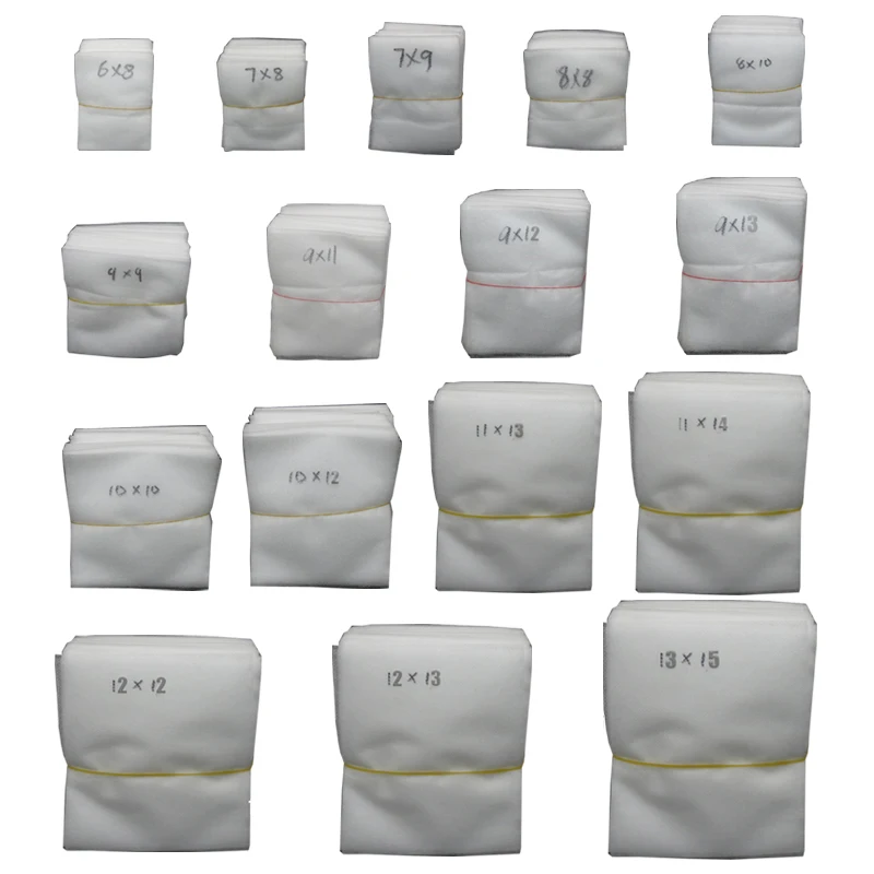 

MUCIAKIE 100PCS Flat Fabric Nursery Grow Bags Biodegradable Growing Bags Eco-friendly Ventilate Plant Root Protection Bags
