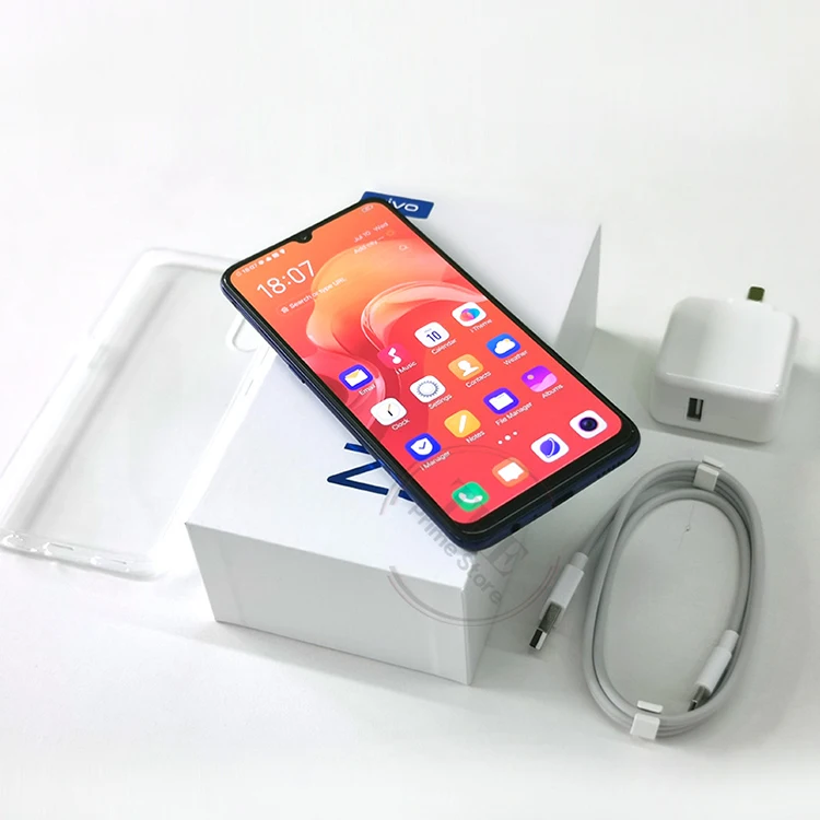Vivo Z5 6,3" Snapdragon 712 6G 128G супер AMOLED Полный экран 1080*2340 лицо+ сканер отпечатков пальцев 4500mAh 22,5 w флэш-Зарядка 4 камеры