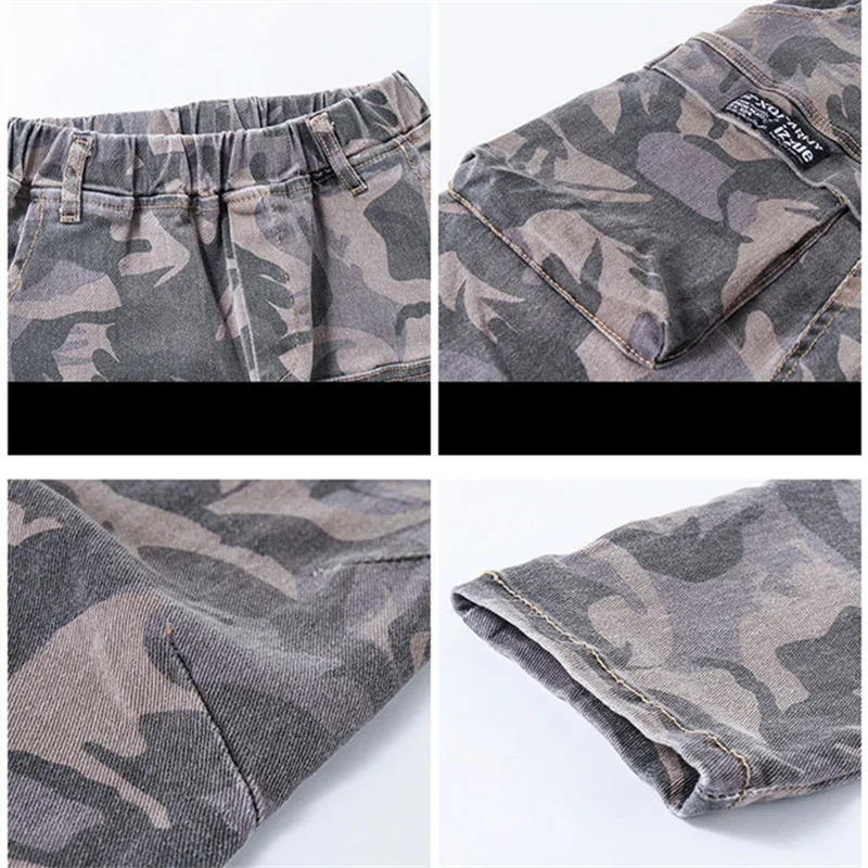 

Girls Pants Age 6 8 10 12 13 Years Spring Autumn New Fashion Camouflage Sweat Pants for Girls Teenage Casual Pencil Pants 4-13Y