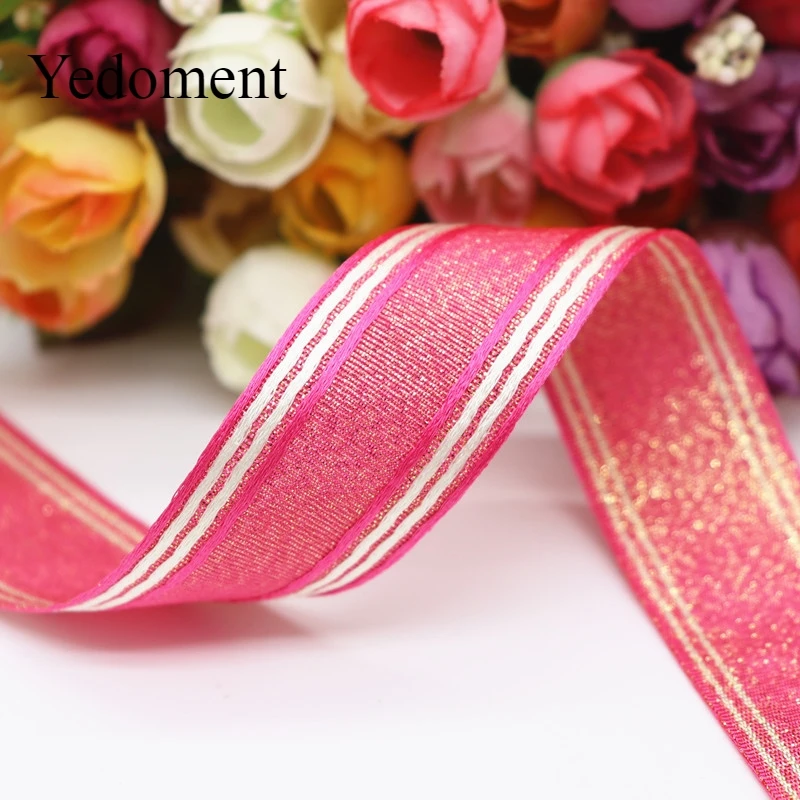 10 ярдов золотая нить резинка из полиэстера пробки для бутылок DIY ремесла ручной