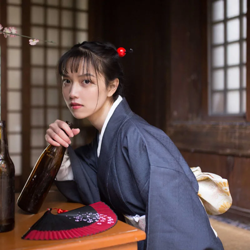 Женское/традиционное японское кимоно манманманского Диабло платье для