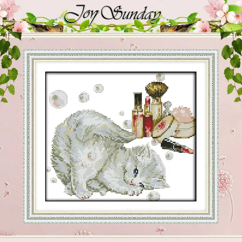 Милые красивые котята узоры Счетный крест 11CT 14CT набор крестиков оптовая продажа