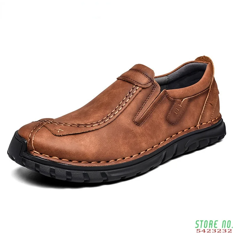 

Мужские туфли из натуральной кожи, на шнуровке, осень 2020