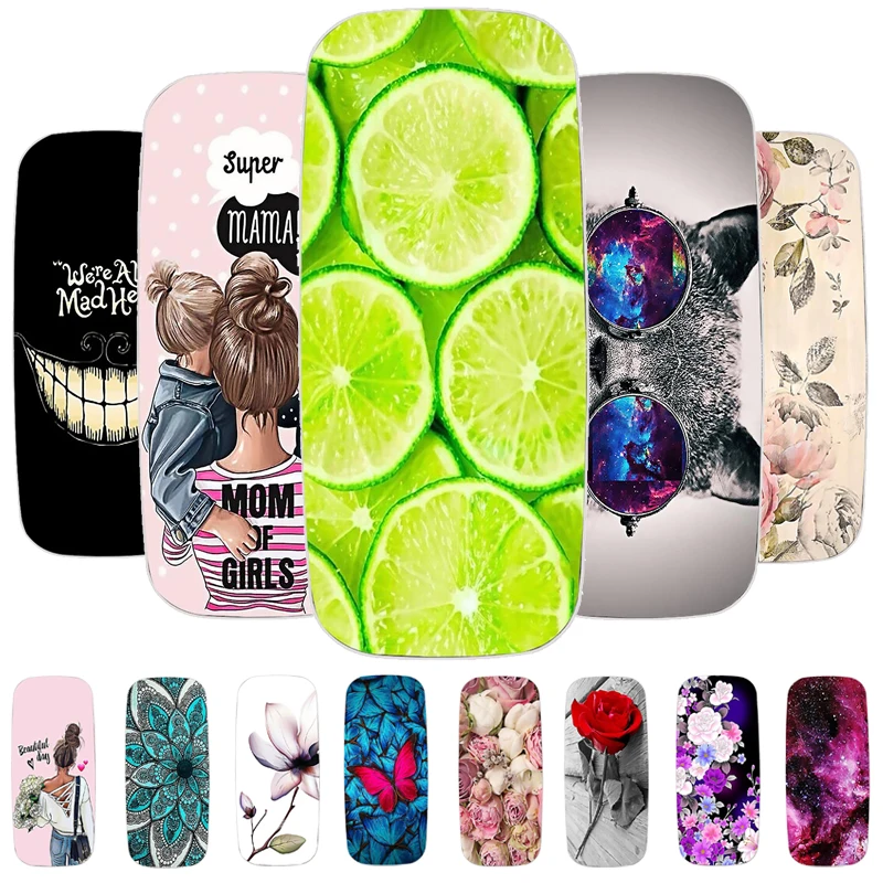 

Cartoon Flower Cute Print Soft TPU Phone Case Cover For Nokia 105 2019 TA-1203 TA-1034 Fundas Phone Case Cover