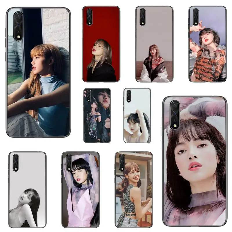 

Lisa Kpop Girl Phone Case For Samsung A01 A10 A02 A20 A31 A40 A50 S A52 A51 A70 A71 A80 A91 Cover Fundas Coque