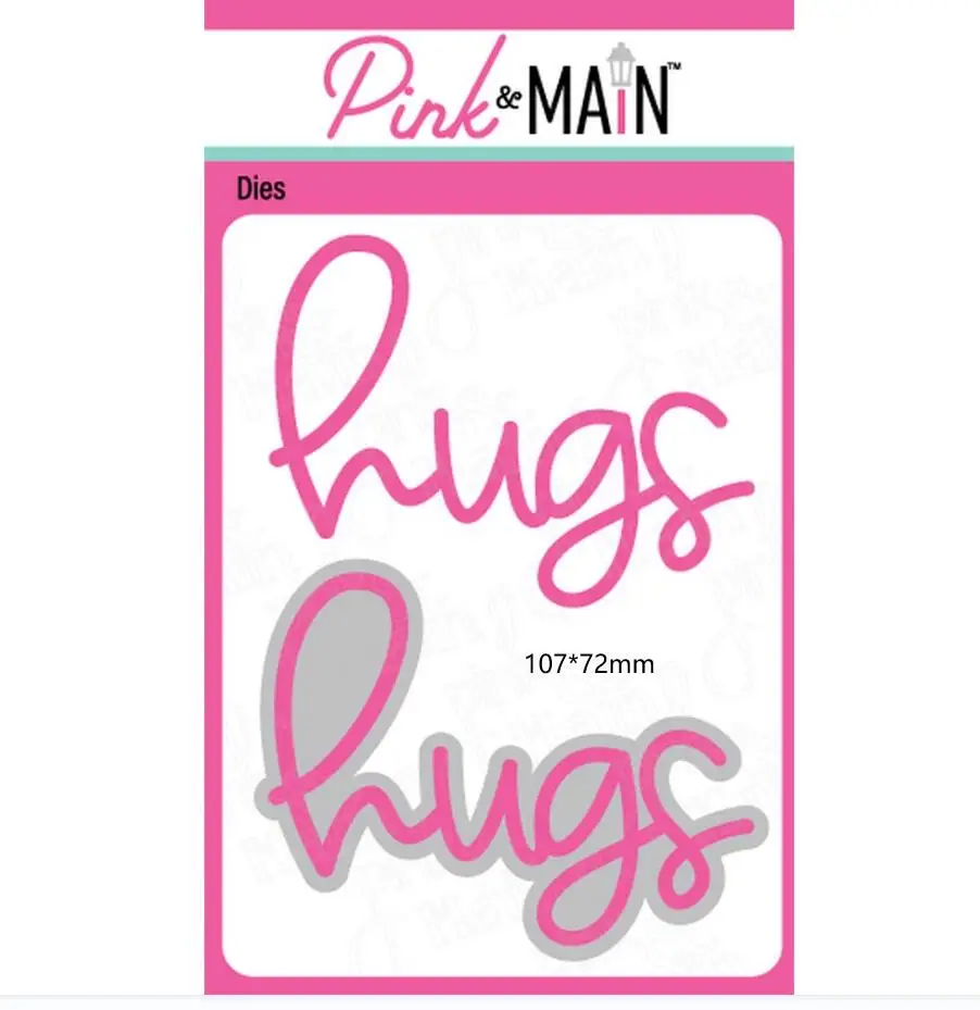 

Metal cutting dies hugs mold card Scrapbook paper craft knife mould blade punch stencils