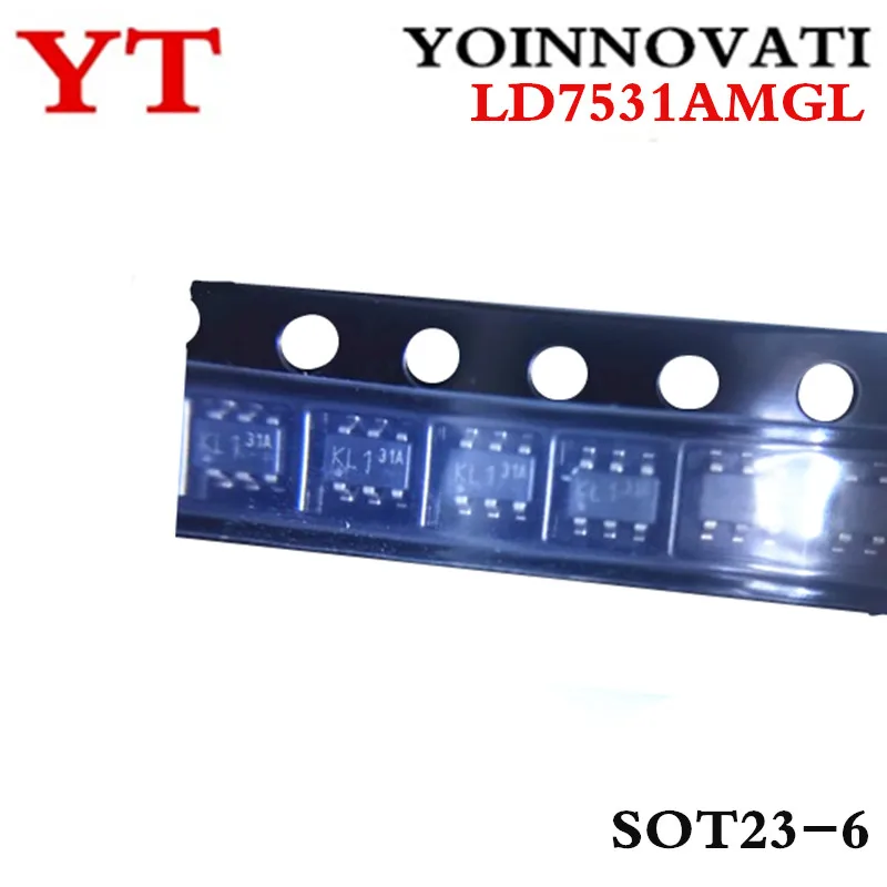

10pcs/lot LD7531AMGL LD7531 7531 SOT23-6 IC