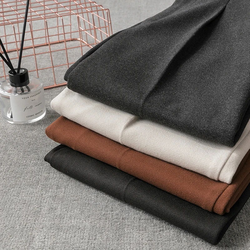 

High Waist Woman pants Loose Suit Pants New Pencil Pants 2021 Spring Female Work Suit Pant Loose Female Trousers Capris 985F