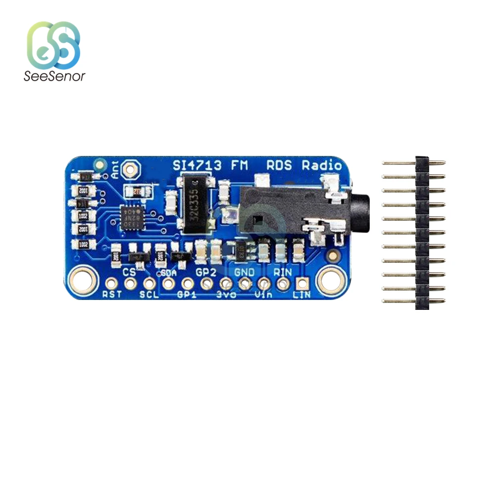 FM-трансмиттер постоянного тока 3-5 в SI4713 стерео-частотная модуляция RDS/RDBS
