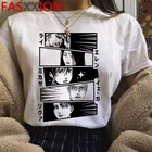 Футболка мужская в стиле аниме атака на Титанов, милая рубашка последнего сезона, топ с графическим принтом титанов, в стиле Харадзюку, 2021