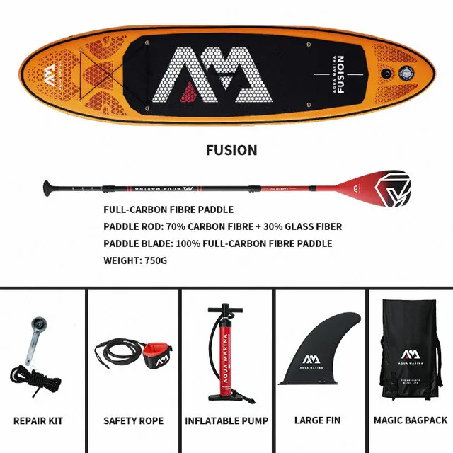 SET D Аква-Марина Fusion 315*76*15 см стоьте вверх весло доска надувная Sup-Board Доска для серфинга - Цвет: SET D