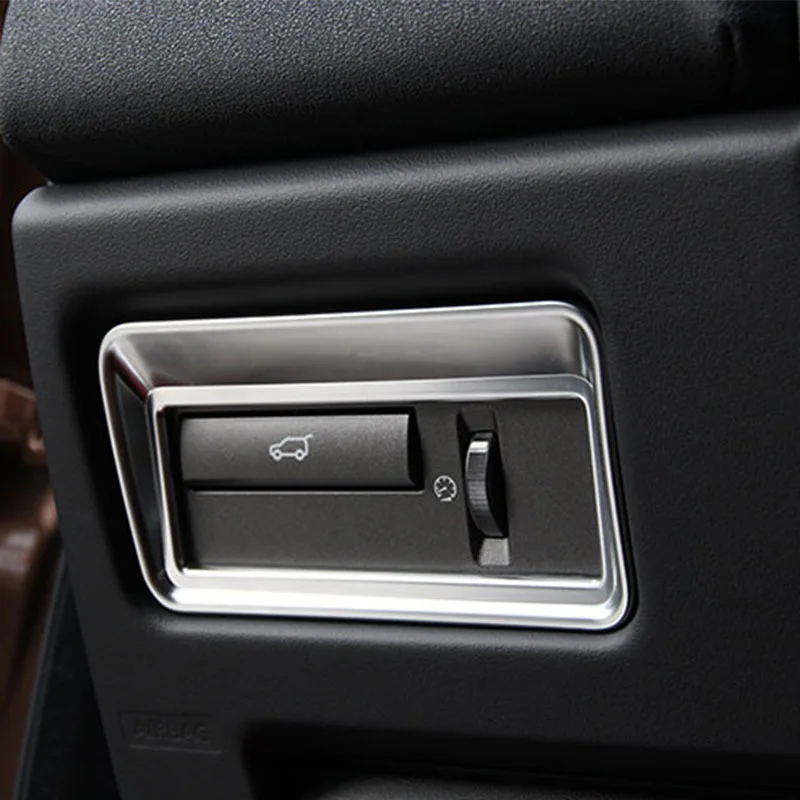 Хромированная накладка на заднюю дверь декоративная наклейка для Range Rover Evoque 2011