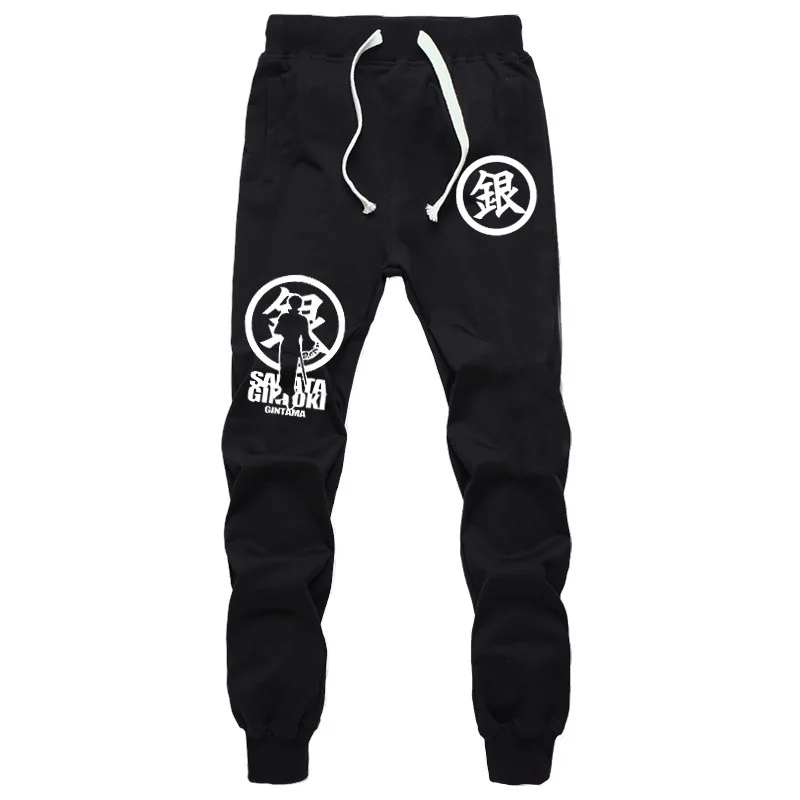 

Gin Tama GinTama Sakata Gintoki Breathable Straight Sweatpants Cosplay Costume Casual Trousers Full-length Sports Pants