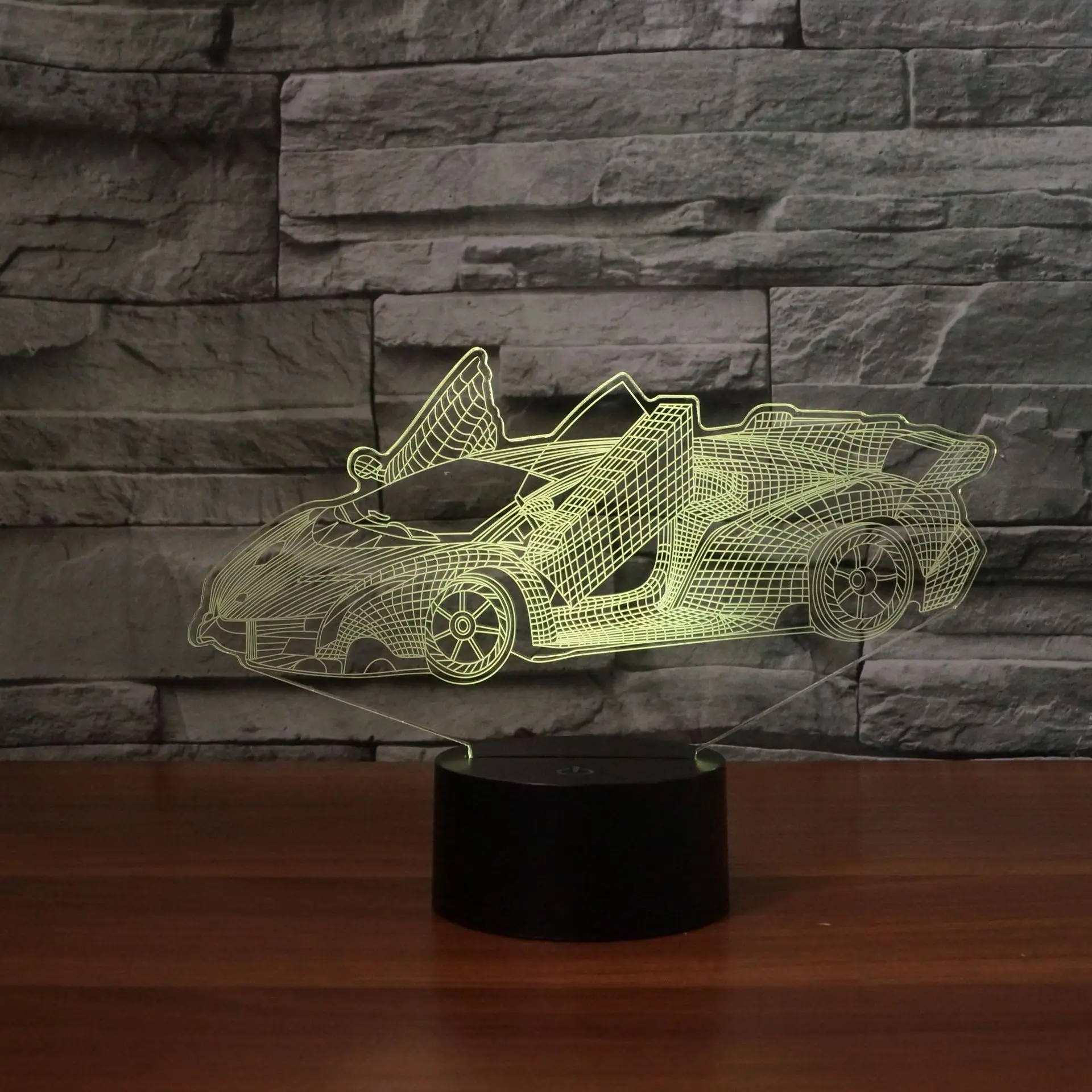 3D ночник настольные лампы игрушки подарок для ребенка украшение дома крутая