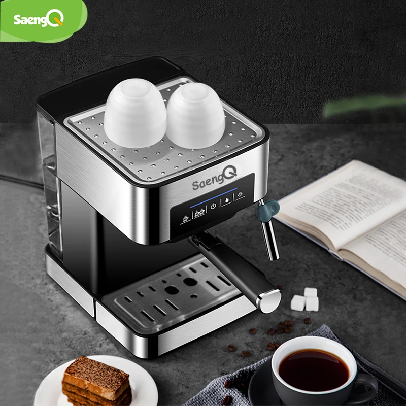 SaengQ электрическая Кофеварка американо Эспрессо кофемашина 1500 мл причудливая
