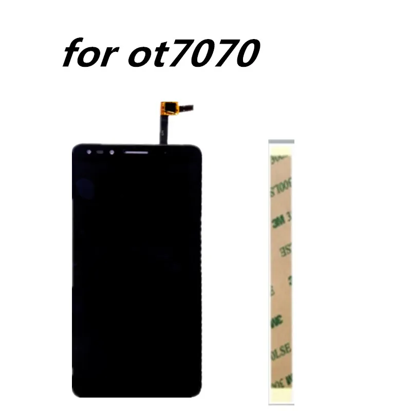 6 0 дюймов для alcatel Pop 4 ot7070 7070X сенсорный экран дигитайзер стекло сенсор + ЖК дисплей