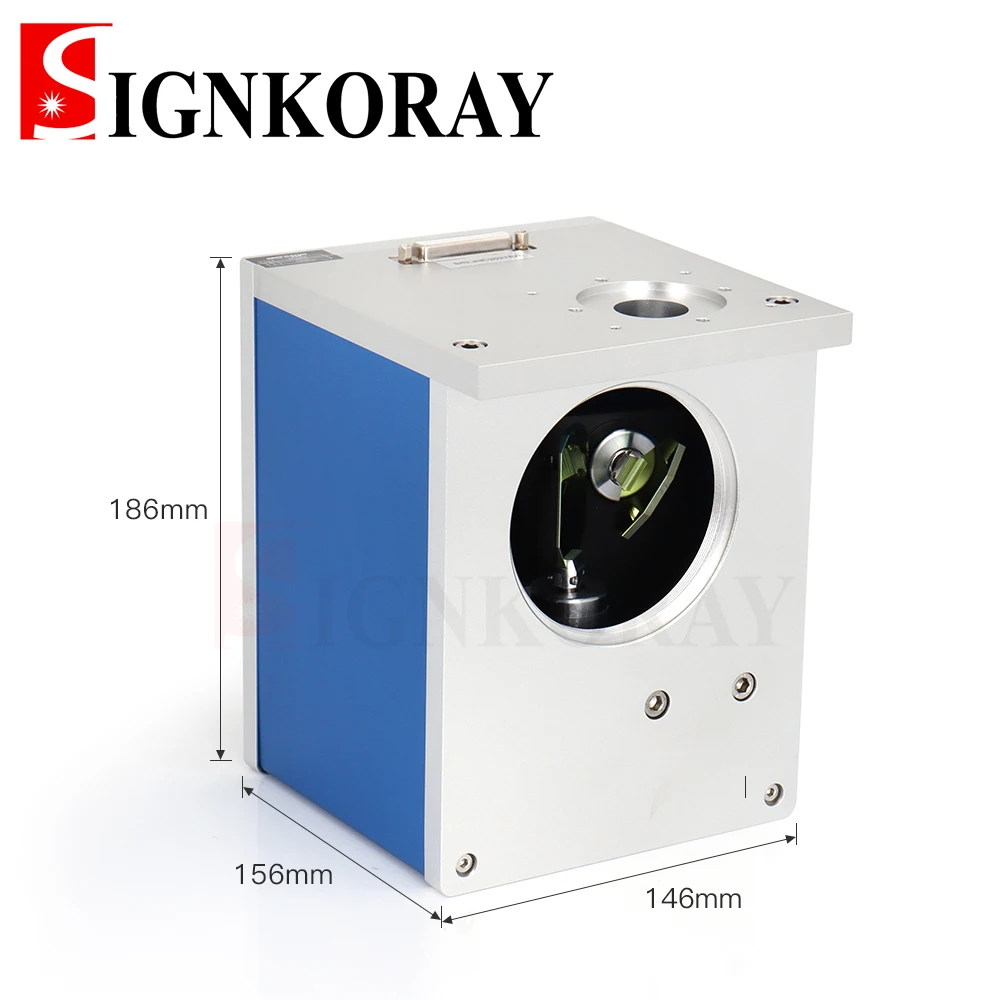 SignKoray CO2 лазерное сканирование Galvo головка 10 6 мкм Входная диафрагма 12 мм 14 16 20 30