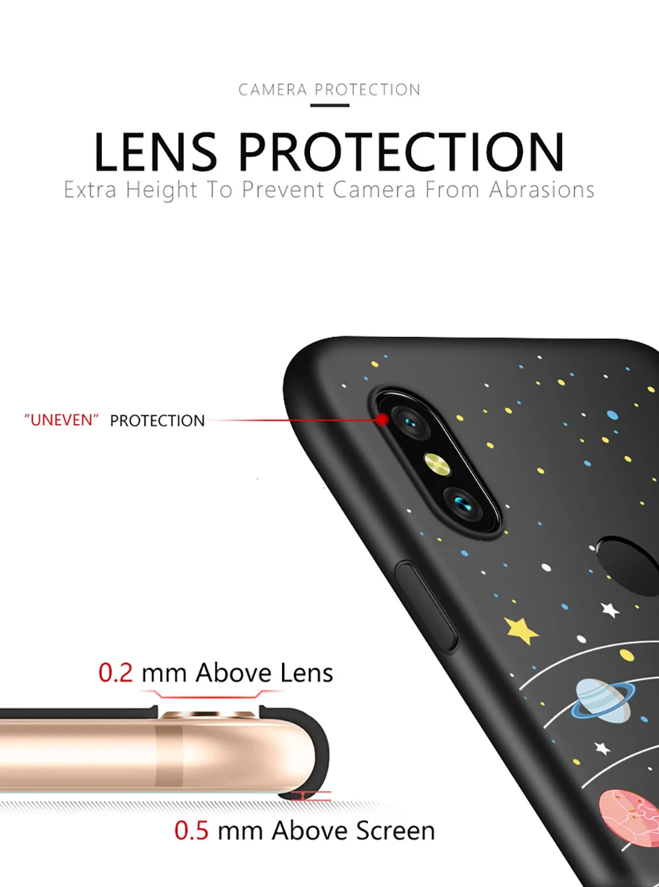 Силиконовый чехол для Xiao mi Red mi Note 6 Pro, милый Полный Чехол для Xiao mi Red mi Note 5 7 6A mi A2 Lite, противоударный бампер, чехол