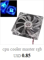 Кулер для процессора master rgb охлаждающий вентилятор 220 в 240 в 8 см 80 мм x 80 мм x 25 мм металлический бесщеточный промышленный вентилятор для охлаждения переменного тока Прямая поставка