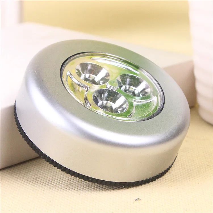 3 светодиодный настенный светильник кухонный шкаф коснитесь Сенсорная лампа