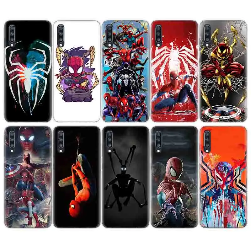 Чудо &quotЧеловек-паук&quot бампер печать силиконовый чехол для телефона samsung S9 S8 A6 A8 J4