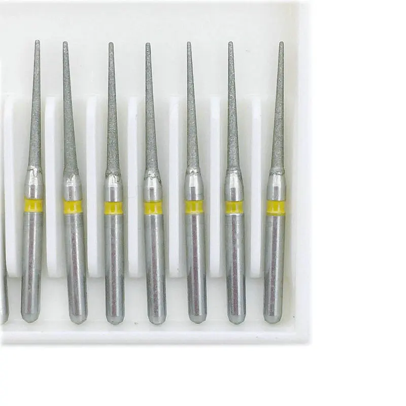10 шт. Стоматологические алмазные боры дрель для зубов полировки