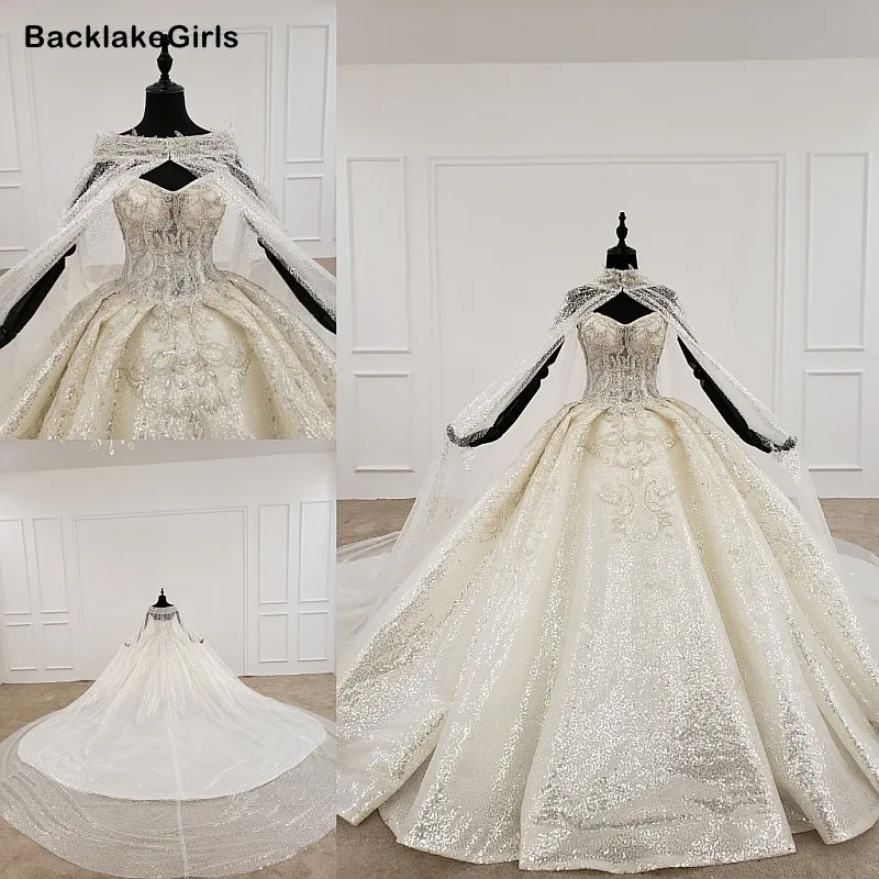 Бальное платье без бретелек из фатина блестящее свадебное цвета слоновой кости с