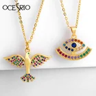 Женское ожерелье с кулоном в виде голубя