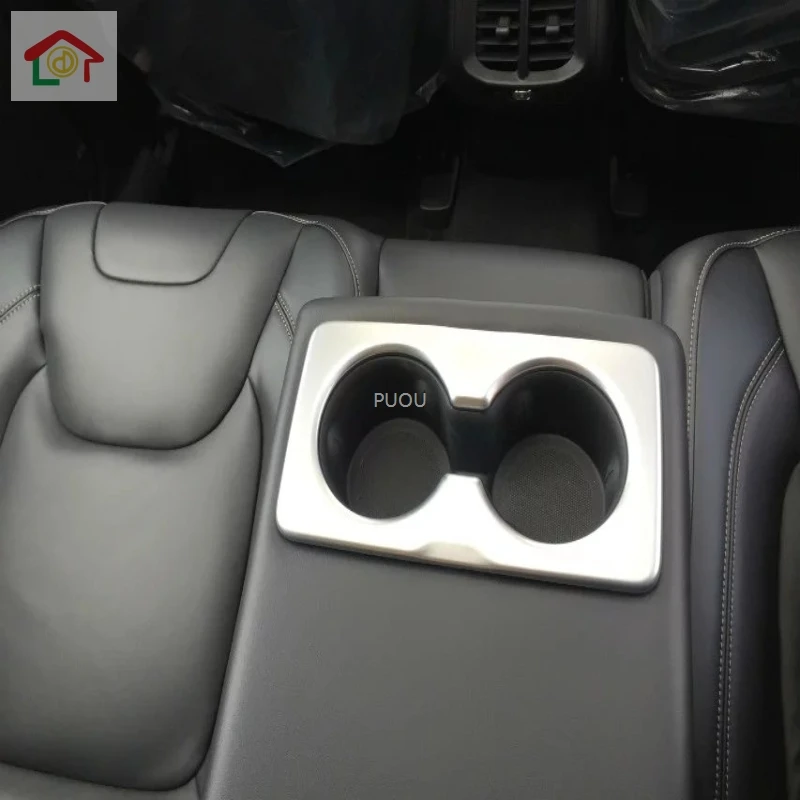Новинка Хромированная Крышка держателя стакана для воды на заднее сиденье