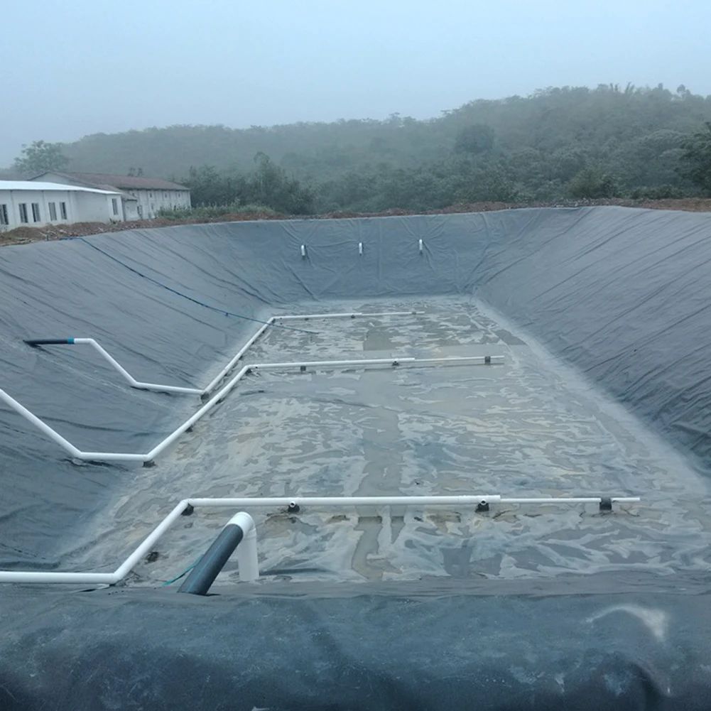 HDPE бассейн земледелие усиленная мембрана непромокаемая Сельскохозяйственная Анти-просачивающаяся пленка Ландшафтный Пруд Лайнер водонепроницаемая ткань рыба