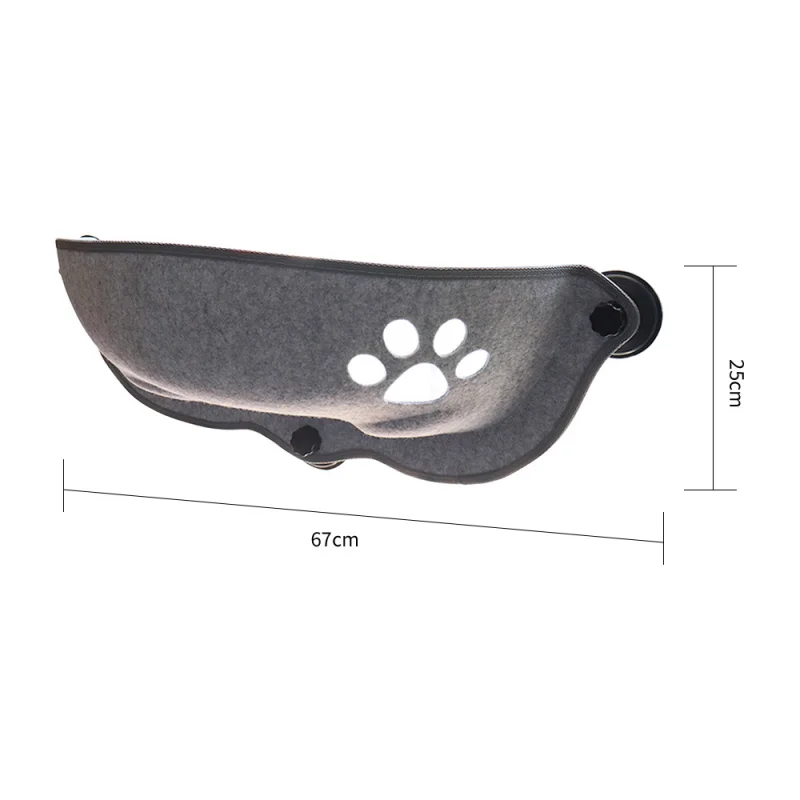 

Hot Sale Cat Hammock Bed Mount Window Pod Lounger Suction Cups Warm Bed For Pet Cats Rest Home Soft Comfortable Ferret Cage 1pcs