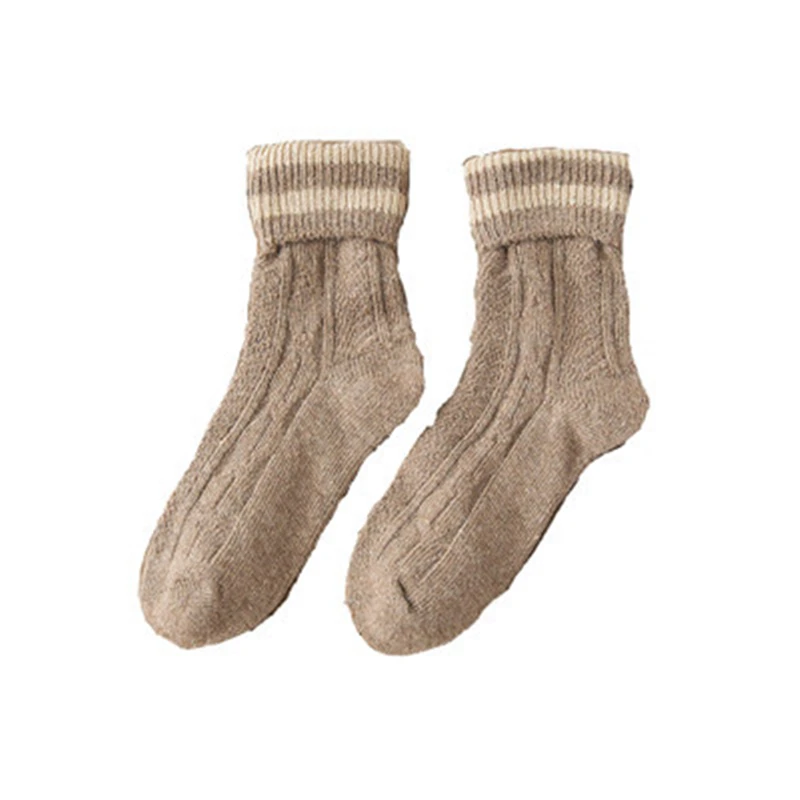

Funny Cute Japanese High School Girls Cotton Loose Striped Crew Socks Colorful Women Hip Hop Designer Retro Short Women's socks