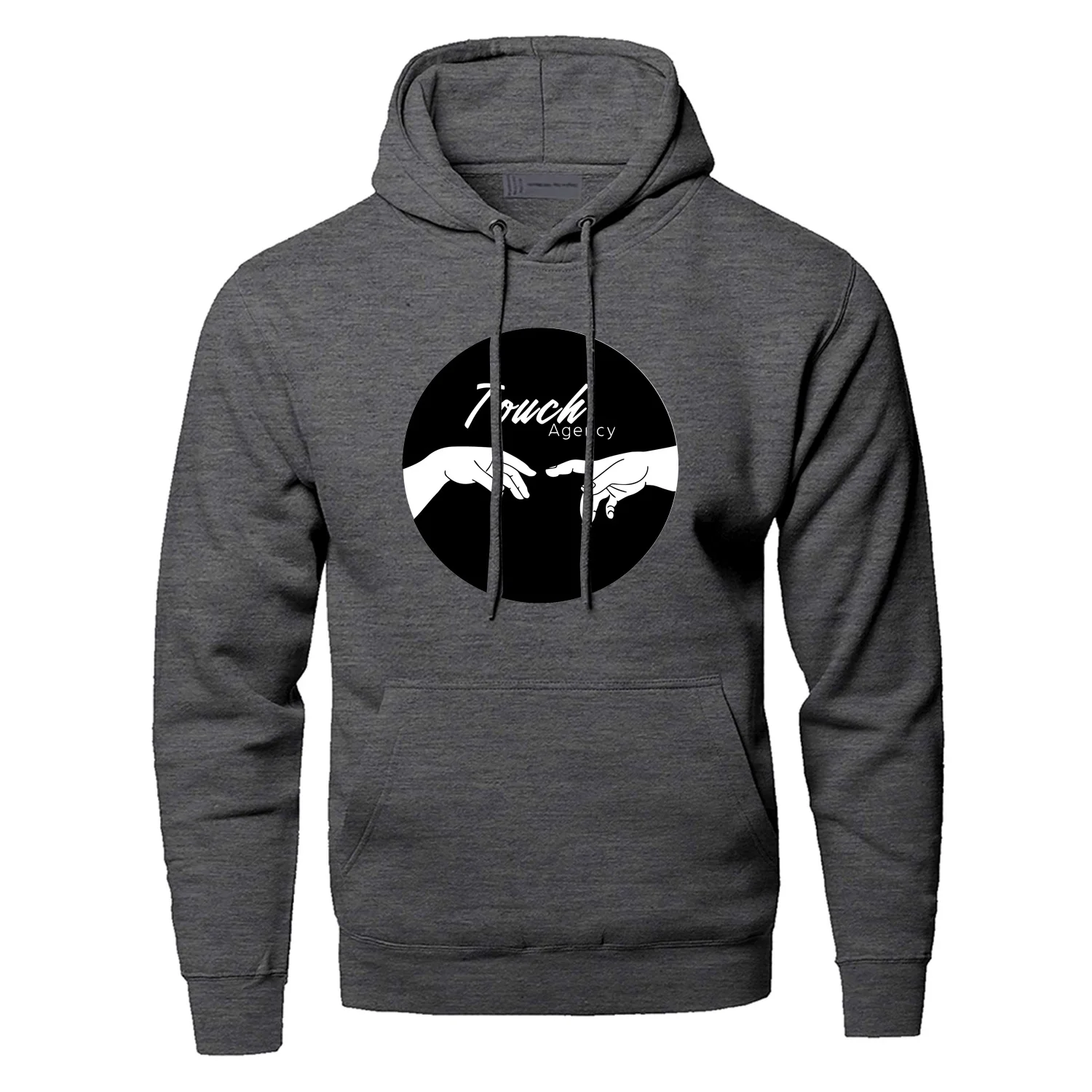 Толстовка с капюшоном агент по касанию Микеланджело мужская толстовка зимняя