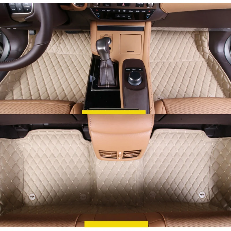 leather car floor mat carpet for lexus es es300h es350 es250 300h 250 350 2012 2013 2014 2015 2016 2017 xv60 accessories auto | Автомобили